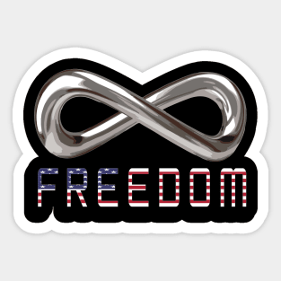 Infinite Freedom Sticker